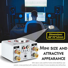 Load image into Gallery viewer, Bluetooth 5.0 Power Amplifier 2 Channel Stereo Mini Hi-Fi Integrated Amp 2.0 Wireless Audio Receiver for Home Speakers Headphone 50W x 2 with USB (Nobsound Tone, Silver)