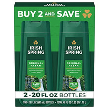 Load image into Gallery viewer, Irish Spring Original Clean Body Wash for Men, 20 Fl Oz (Pack of 2)