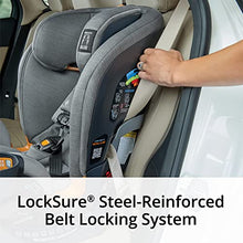 Load image into Gallery viewer, Chicco OneFit ClearTex All-in-One Car Seat, Rear-Facing Seat for Infants 5-40 lbs, Forward-Facing Car Seat 25-65 lbs, Booster 40-100 lbs, Convertible Car Seat | Slate/Grey