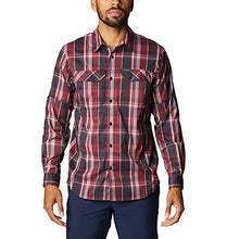 Load image into Gallery viewer, Columbia Men's Silver Ridge Lite Plaid Long Sleeve, Black Multi Plaid, Small
