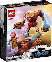 Load image into Gallery viewer, LEGO Marvel Iron Man Mech Armor 76203 Building Kit; Collectible Mech and Minifigure for Iron Man Fans Aged 7+ (130 Pieces)
