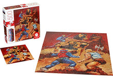 Load image into Gallery viewer, Masters of The Universe Mattel Jigsaw Puzzle with 500 Interlocking Pieces & Mini-Poster Featuring He-Man & Skeletor, Gift for Collectors & Kids Ages 8 Years Old & Up
