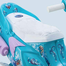Load image into Gallery viewer, Kid Trax Disney Frozen Kids Scooter Ride On Toy, 6 Volt, Kids 3-5 Years Old, Max Weight 55 lbs, Single Rider, Battery and Charger Included, Blue