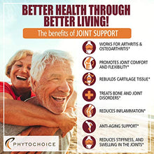 Load image into Gallery viewer, Glucosamine Chondroitin MSM Turmeric Boswellia - Joint Support Supplement for Joint Pain Relief Helps Inflammatory Response, Antioxidant Properties. Supplement for Back, Knees, Hands. 90 Capsules