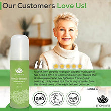 Load image into Gallery viewer, Muscle Release Body Massage Oil for Sensual Massage Therapy - Muscle Release Pain Relief Essential Face Oils - Includes Arnica, Boswellia & Sweet Birch (30 ml)