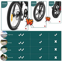 Load image into Gallery viewer, ANCHEER Folding Electric Bike Ebike, 20'' Electric Bicycle with 36V 8Ah Removable Lithium-Ion Battery, 250W Motor and Professional 7 Speed Gear