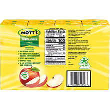 Load image into Gallery viewer, Mott's Original Apple 100% Juice, 6.75 Fluid Ounce Juice Box, 8 Count