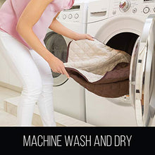 Load image into Gallery viewer, Sofa Shield Original Patent Pending Reversible Chair Protector for Seat Width up to 23 Inch, Furniture Slipcover, 2 Inch Strap, Chairs Slip Cover Throw for Pets, Cats, Armchair, Light Gray Charcoal