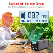 Load image into Gallery viewer, CHAFON Portable Power Station CF290,296WH Lithium Battery Backup,110V/330W Pure Sine Wave AC Outlet,Solar Generator for Outdoors Camping,Road Trips,Emergency(Space Grey)