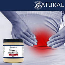 Load image into Gallery viewer, Zatural Hemp Hot Cream 1,000mg with Essential Oil Blend, Aloe, Hemp, and more (1,000mg)