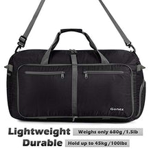 Load image into Gallery viewer, Gonex 100L Packable Travel Duffle Bag, Extra Large Luggage Duffel (Black)