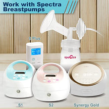 Load image into Gallery viewer, Nenesupply 19mm 2 pc Flanges Compatible with Spectra S2 Spectra S1 9 Plus Breastpumps Replacement to Spectra Pump Parts and Spectra Flange. Compatible with Spectra S2 Parts and Spectra Accessories