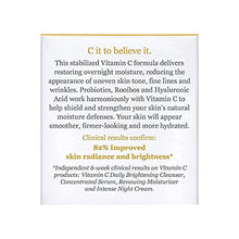 Load image into Gallery viewer, DERMA E Vitamin C Skincare Bundle – DERMA E Vitamin C Intense Night Cream (2 oz) and DERMA E Vitamin C Concentrated Serum (2 fl oz) – Brightening Anti-Wrinkle Face Cream and Serum