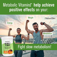 Load image into Gallery viewer, NaturalSlim Metabolic Vitamins - Combination of High Potency Multivitamins, Minerals, B Complex, Msm, & Digestive Formula Supplements for Men & Women - Energy & Metabolism Support - 1 Pack