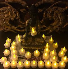 Load image into Gallery viewer, Flameless LED Tea Light Candles, 36 PK Vivii Battery-Powered Unscented LED Tealight Candles, Fake Candles, Tealights (36 Pack)