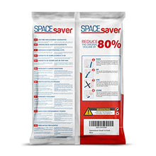 Load image into Gallery viewer, Spacesaver Premium Vacuum Storage Bags. 80% More Storage! Hand-Pump for Travel! Double-Zip Seal and Triple Seal Turbo-Valve for Max Space Saving! (Small 10 Pack)