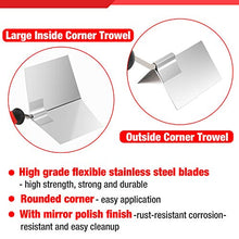 Load image into Gallery viewer, Goldblatt 2 Piece Razor Blade Scraper Set with 15-piece Blades & Goldblatt 2 Piece Drywall Corner Tool Set - Inside & Outside Corner Knife