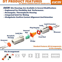 Load image into Gallery viewer, 8 Sets Electrical Wire Connector Plug 2/3/4/6/8/12 Pin Sealed Gray Male and Female 22-16awg Waterproof Deutsch DT Connector for Automobile,Marin,Motorcycle