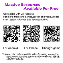 Load image into Gallery viewer, 90°FOV AR Headset, Smart AR Glasses 3D Video Augmented Reality VR Headset Glasses for iPhone & Android (4.5-5.5'' Screen), 3D Videos and Games