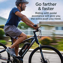 Load image into Gallery viewer, Schwinn Voyageur Electric Bike, Hub-Drive, Large Step-Through Frame, White