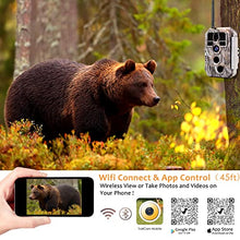 Load image into Gallery viewer, BlazeVideo WiFi Deer & Trail Game Camera 32MP 1296P No Glow Night Vision Time Lapse Waterproof Motion Activated Photo & Video Model for Wildlife Scouting Hunting & Home or Backyard Security