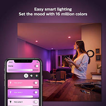 Load image into Gallery viewer, Philips Hue White and Color Ambiance 3-Pack A19 LED Smart Bulb, Bluetooth & Zigbee Compatible (Hue Hub Optional), Works with Alexa & Google Assistant – A Certified for Humans Device (562785)