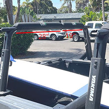 Load image into Gallery viewer, Aero Roof Rack Pads and Premium Scratch Resistant Silicone Buckle Tie Down Straps for Surf, SUP, Kayak and Canoe (28" Large) by Cor Surf