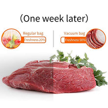 Load image into Gallery viewer, WISH Vacuum Sealer Bags Food Storage Rolls (6 Rolls), 11 Inch X 16 Feet Fit Inside Machine Heavy Duty Embossed Food Storage Saver Bags Rolls Compatible with Sous Vide and FoodSaver (Total 100 Feet)
