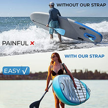 Load image into Gallery viewer, Holoana SUP Carrying Strap, Paddle Board Accessories for Women Men, Surfboard Carrier with Heavy Duty Shoulder Strap Adjustable, SUP Storage Strap Sling for Paddleboard, Kayak, Canoe, Surfboard