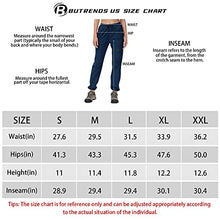 Load image into Gallery viewer, Women's Hiking Capris Pants Outdoor Zipper Pockets Lightweight Quick Dry, Workout Travel Cargo Pant Water Resistant Elastic Waist UPF 50 UV-Block Navy Blue