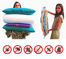 Load image into Gallery viewer, Vacwel Vacuum Storage Bags for Clothes, Ziplock Space Saver Bags (JUMBO + LARGE size)
