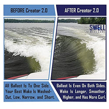 Load image into Gallery viewer, SWELL Wakesurf Creator 2.0 Surfing Wavesurf Shaper - Wave Generator - Wake Gate - Surf Gate - Floating - Durable