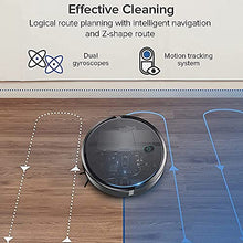 Load image into Gallery viewer, Sweeping Robot with Smart Sensor Protectio, Good for Pet Hair, Hard Floors,Carpets-A-Black