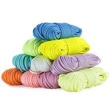 Load image into Gallery viewer, Glow in The Dark Zesty 21 Strand 550 Luminous Paracord Parachute Rope Cord