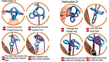 Load image into Gallery viewer, AOKWIT 50KN Rescue Figure, 8 Descender Large Bent-Ear Belaying and Rappelling Gear Belay Device Climbing for Rock Climbing Peak Rescue 7075 Aluminum Alloy (Red)