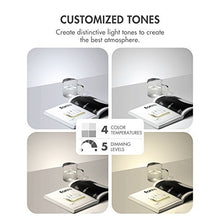 Load image into Gallery viewer, Tenergy LED Floor Lamp Desk Lamp, 2-in-1 Dimmable Task Lamp with 4 Color Temperatures, 5 Dimming Levels, 60-Min Timer, Flexible Gooseneck, Touch Control Floor Lamp for Reading/Crafting, 2000 Lumens