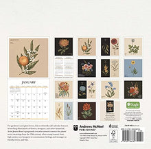 Load image into Gallery viewer, Floriography 2022 Wall Calendar: Secret Meaning of Flowers