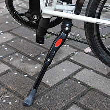 Load image into Gallery viewer, PUPOUSE Kickstand for Bike Mountain Bicycle Adjustable Bike Kickstands, Premium Steel Bike Side Stand Support Replacement Mount, Fits for Road Bike/BMX/MTB/Folding Bicycle