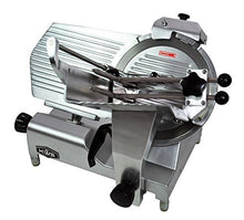 Load image into Gallery viewer, KWS MS-12HP Premium 450w Electric Meat Slicer 12-Inch Stainless Blade With Commercial Grade Carriage, Frozen Meat/Cheese/Food Slicer Low Noises Commercial and Home Use