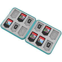 Load image into Gallery viewer, SMOS Game Card Case 12 for Nintendo Switch and Switch Lite (Malachite Green)