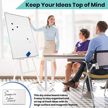 Load image into Gallery viewer, Officeline Ultra-Slim, Lightweight Magnetic Dry Erase Board & Accessories (Includes Whiteboard Pen & Pen Tray, 3 x Magnets & Eraser) (24 x 36 Inch)