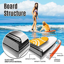 Load image into Gallery viewer, FunBase Sup Inflatable Stand Up Paddle Board with 10’6’’×32’’×6’’ Premium Paddleboard & Fast inflate Pump & Backpack Portable for Youth Adult Have Fun in River, Oceans and Lakes