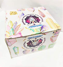 Load image into Gallery viewer, FASHIONZAADI Crystal Wand Pendulum Set Clear Quartz, Rose Quartz, Tiger Eye, Amethyst, Black Tourmaline for Chakra Healing Divination and Dowsing Stone Dowser Meditation Size 3-3.5 inch