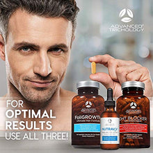 Load image into Gallery viewer, FoliGROWTH Ultimate Hair Nutraceutical – Get Thicker Hair, Reverse Diffuse Thinning Guaranteed - Gluten Free, Vegetarian, 3rd Party Tested - High Potency Biotin, Hair Loss Supplement, Hair and Nails