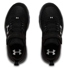 Load image into Gallery viewer, Under Armour Unisex Little Kid Pre School Assert 8 Alternate Closure , Black (001)/Mod Gray , 2