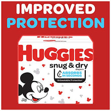 Load image into Gallery viewer, Huggies Snug & Dry Baby Diapers, Size 4, 180 Ct, One Month Supply