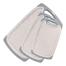 Load image into Gallery viewer, KIMIUP Kitchen Cutting Board (Set of 3),Professional Chopping Boards Sets,Dishwasher Safe Cutting Boards With Juice Grooves & Carrying Handle & No BPA