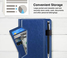 Load image into Gallery viewer, MoKo Case for All-New Amazon Fire HD 10 Tablet (7th Generation/9th Generation, 2017/2019 Release) - 360 Degree Rotating Swivel Stand Cover with Auto Wake/Sleep for Fire, Indigo