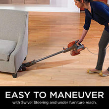 Load image into Gallery viewer, Shark Rocket Corded Bagless Stick Vacuum for Carpet and Hard Floor Cleaning with Swivel Steering (HV302), Gray/Orange
