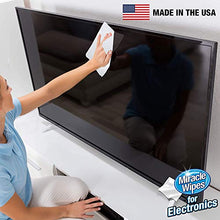Load image into Gallery viewer, MiracleWipes for Electronics Cleaning - Screen Wipes Designed for TV, Phones, Monitors and More - (30 Count)
